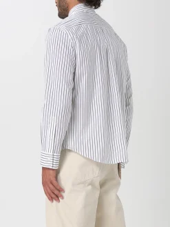 Camicia Bottega Veneta in cotone a righe