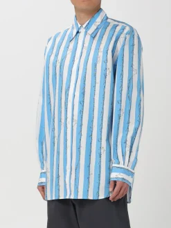 Camicia Bottega Veneta in popeline stampato