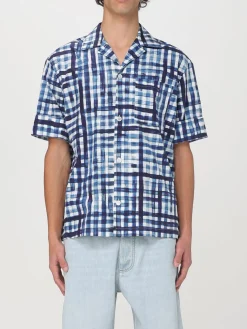 Camicia Bottega Veneta in cotone check