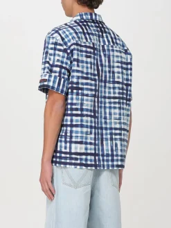 Camicia Bottega Veneta in cotone check