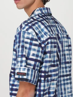 Camicia Bottega Veneta in cotone check