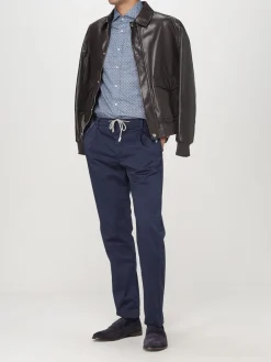 Camicia Brunello Cucinelli in cotone stampato