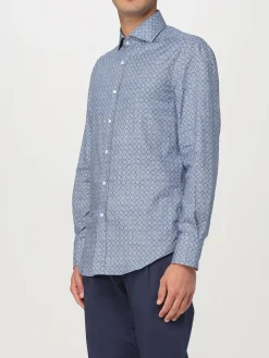 Camicia Brunello Cucinelli in cotone stampato