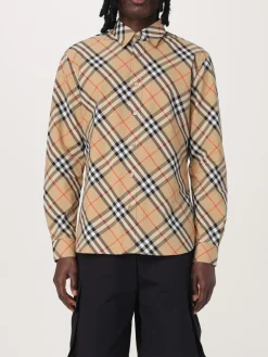Camicia Burberry in cotone con stampa Vintage Check