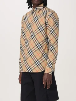 Camicia Burberry in cotone con stampa Vintage Check