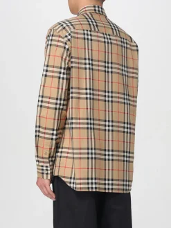 Camicia Burberry in cotone con stampa Vintage Check