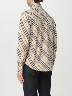 Camicia Burberry in cotone con stampa Vintage Check