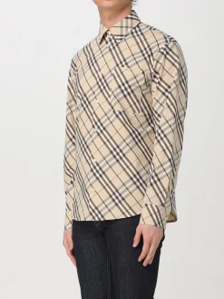 Camicia Burberry in cotone con stampa Vintage Check