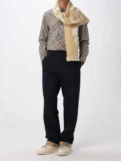 Camicia Burberry in cotone con stampa Vintage Check