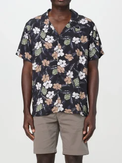 Camicia casual Hugo in cotone con stampa floreale