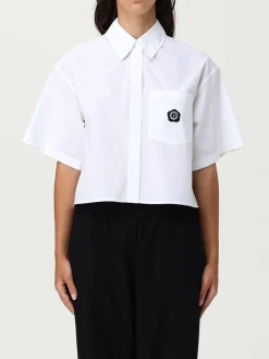 Camicia casual Kenzo in cotone con logo