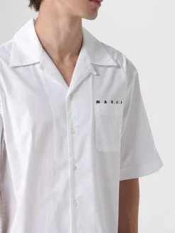 Camicia casual Marni in cotone con logo
