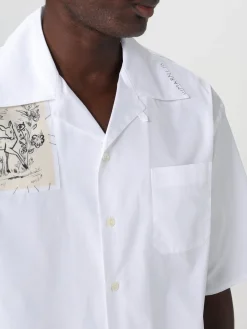 Camicia casual Marni in cotone con patch