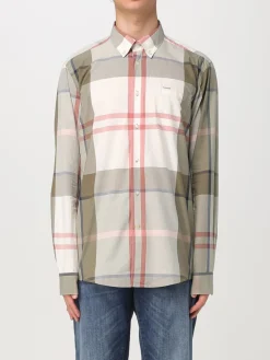Camicia classica Barbour in cotone check