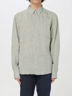 Camicia classica Boss in lino