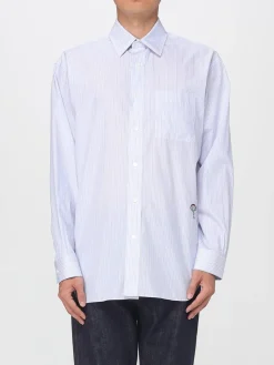 Camicia classica Bottega Veneta in cotone a righe