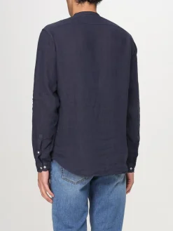 Camicia classica Brooksfield in lino