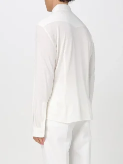 Camicia classica Brunello Cucinelli in popeline di cotone