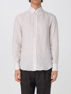 Camicia classica Brunello Cucinelli in lino