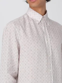 Camicia classica Brunello Cucinelli in lino