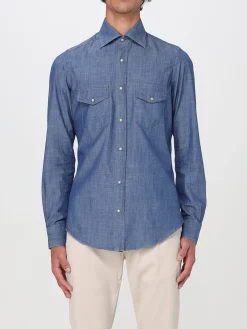 Camicia classica Eleventy in cotone