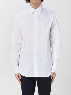 Camicia classica Emporio Armani in popeline di cotone