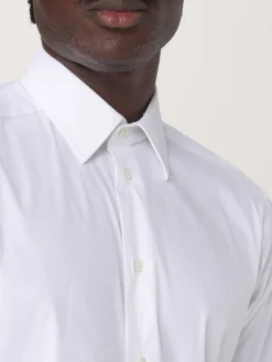 Camicia classica Emporio Armani in misto cotone