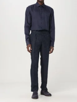 Camicia classica Etro in lino