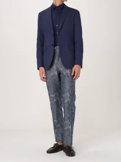 Camicia classica Etro in cotone stretch