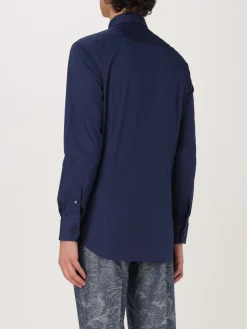 Camicia classica Etro in cotone stretch