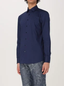 Camicia classica Etro in cotone stretch