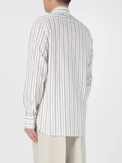 Camicia classica Golden Goose in cotone a righe