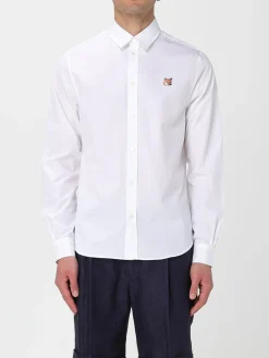 Camicia classica Maison Kitsuné in popeline di cotone