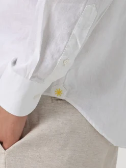 Camicia classica Manuel Ritz in misto lino