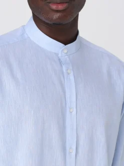 Camicia classica Manuel Ritz in misto lino