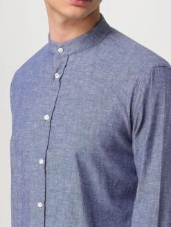 Camicia classica Manuel Ritz in misto lino