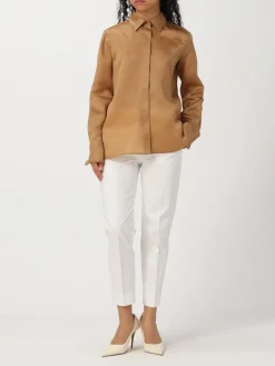 Camicia classica Max Mara in seta
