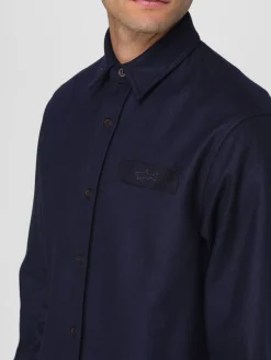 Camicia classica Paul & Shark in misto lana