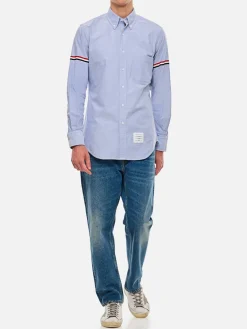 Camicia classica Thom Browne in cotone