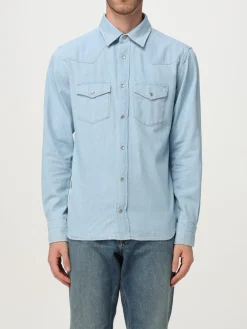 Camicia classico Tom Ford in denim di cotone