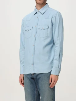 Camicia classico Tom Ford in denim di cotone