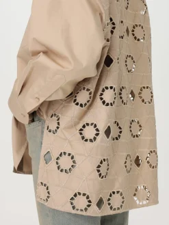 Camicia Dondup in cotone con inserti in macramè