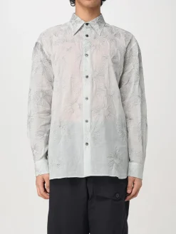 Camicia Dries Van Noten in cotone con stampa floreale