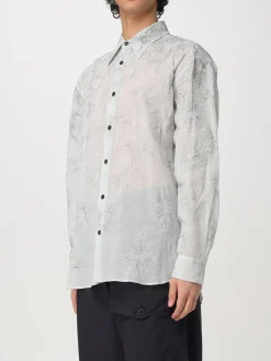 Camicia Dries Van Noten in cotone con stampa floreale