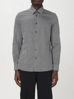 Camicia Emporio Armani in cotone stampato