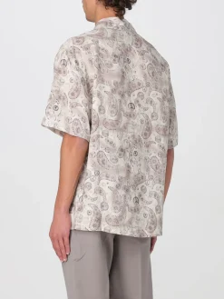 Camicia Emporio Armani in misto viscosa stampata