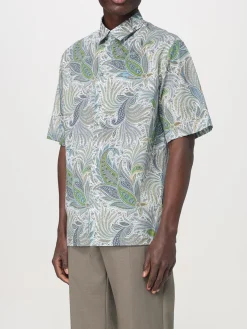 Camicia Etro in cotone con stampa Paisley