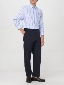 Camicia Etro in lino a righe