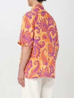 Camicia Etro in lino stampato