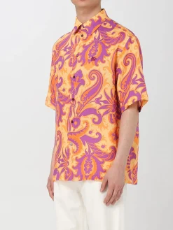 Camicia Etro in lino stampato